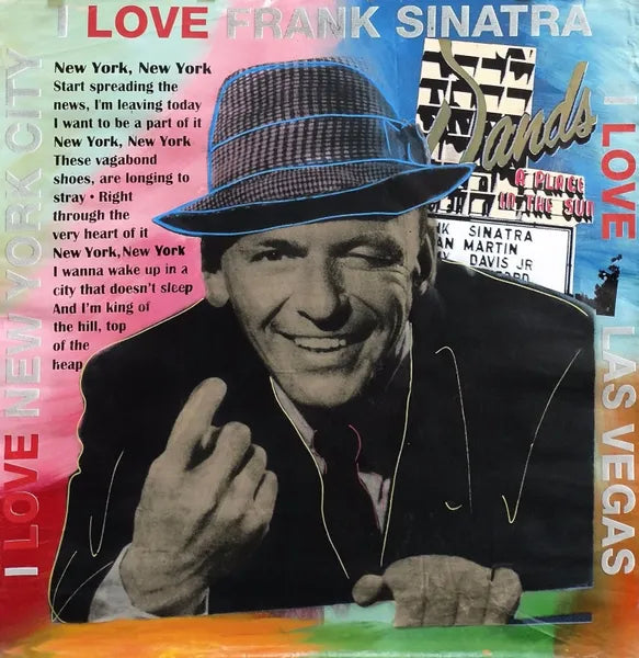 I Love Frank Sinatra by Steve Kaufman