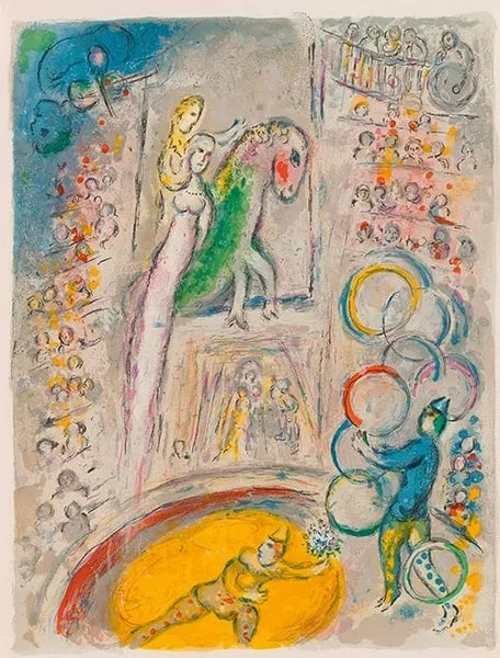 Le Cirque by Marc Chagall