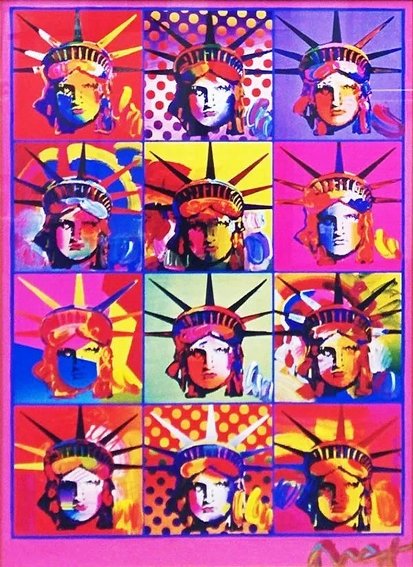 Liberty and Justice For All by Peter Max