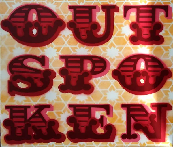 Outspoken by Ben Eine