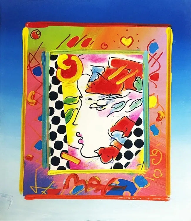 Profile Series (Overpaint) by Peter Max