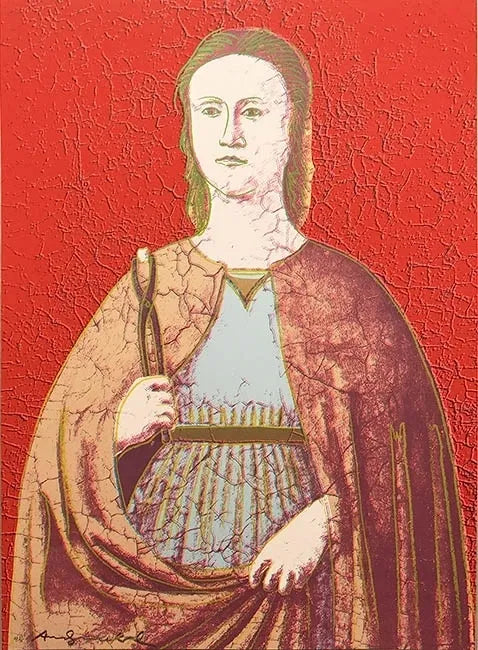 Saint Apollonia FS II.330 by Andy Warhol