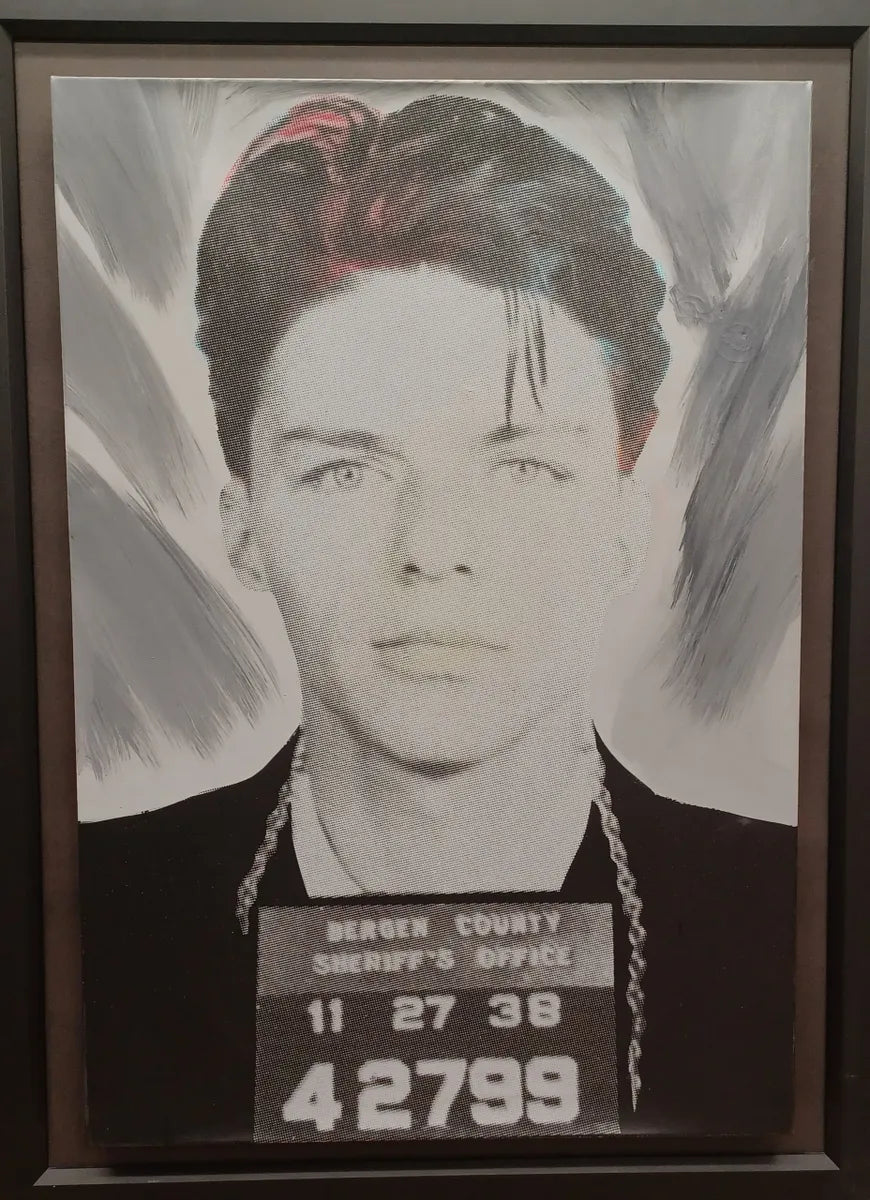 Sinatra Mug Shot by Steve Kaufman