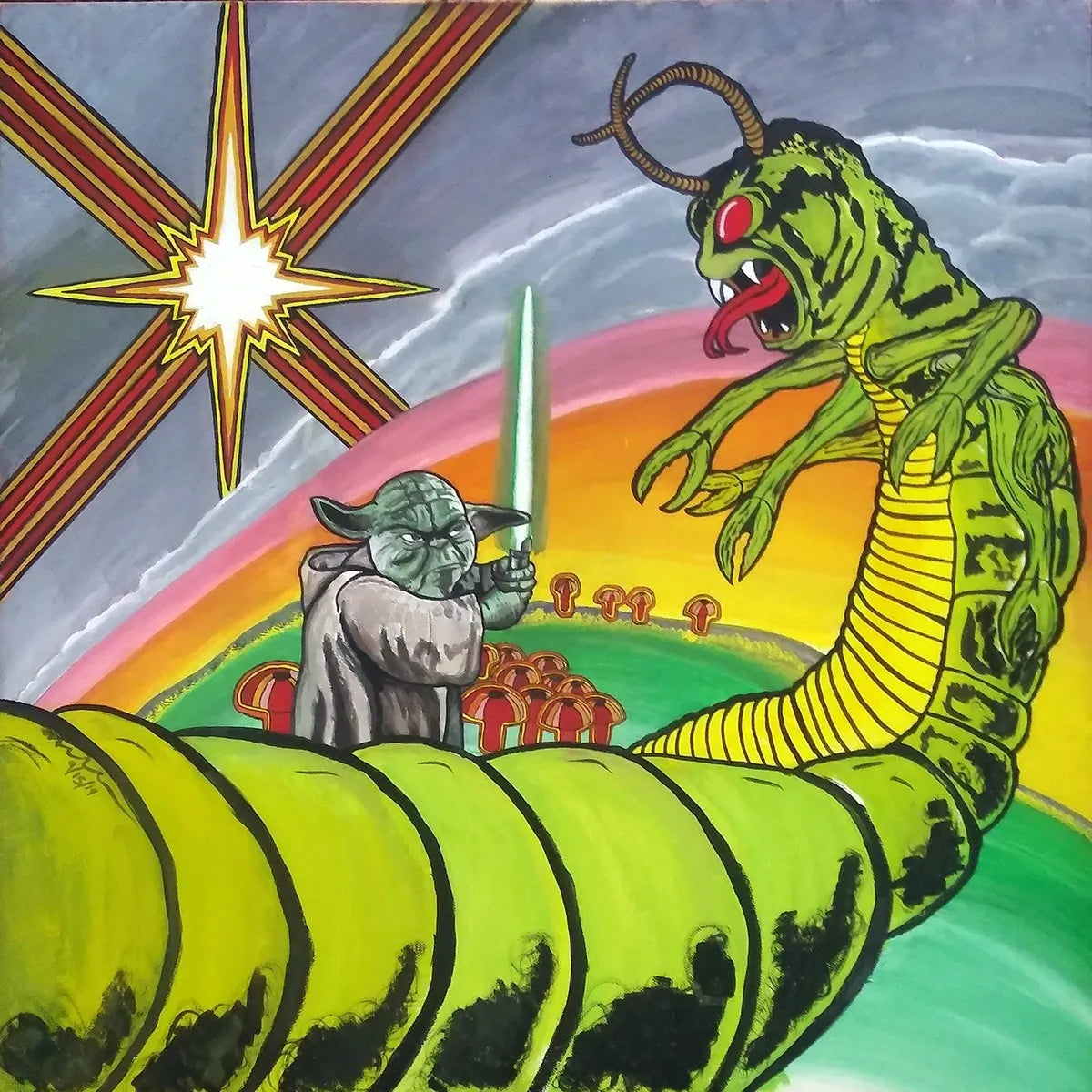 Versus I (Atari Centipede) by Markham