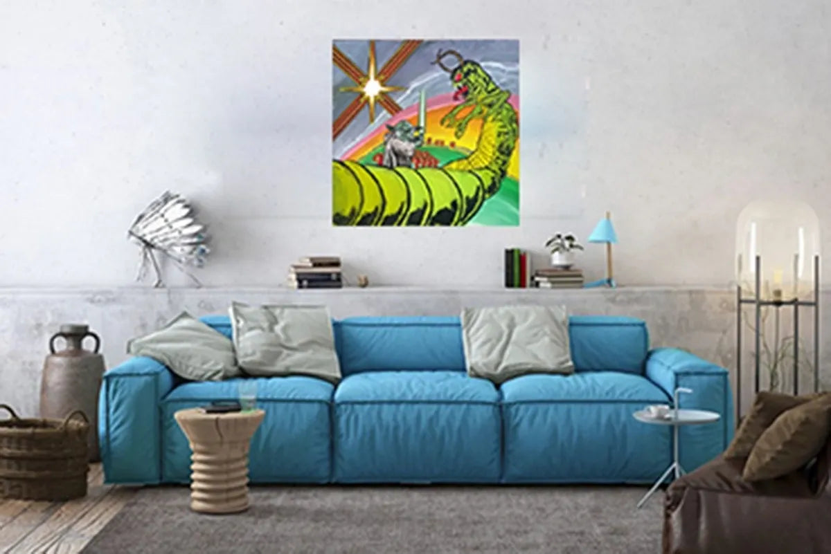 Versus I (Atari Centipede) giclee by Markham