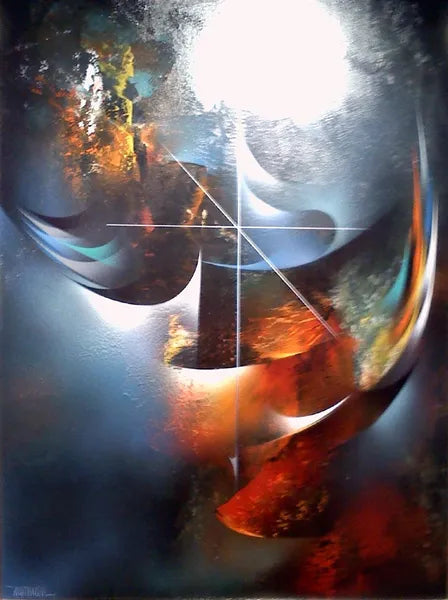 Vuelo Nocturno by Leonardo Nierman