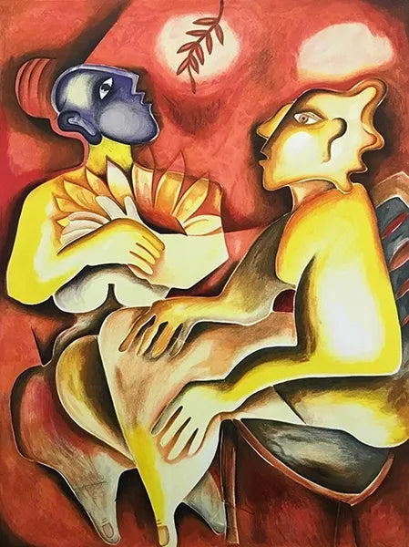 When Sunflowers Bloom Again by Alexandra Nechita