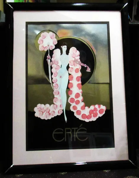 Woman In Pink (Poster) by Erte