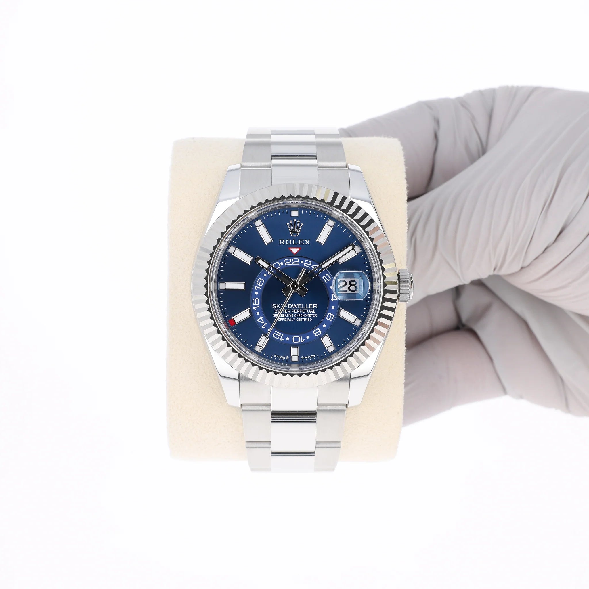 Rolex Sky-Dweller 336934 Blue Mint Oyster Steel 42 mm