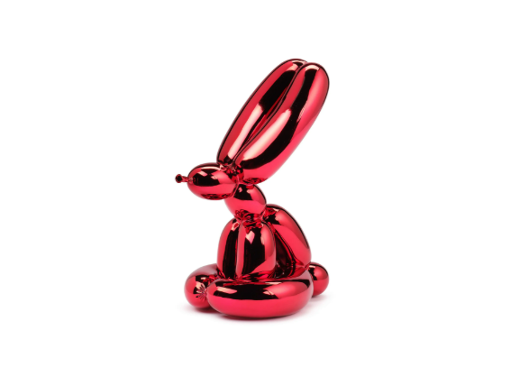 Ballon Rabbit by Jeff Koons
