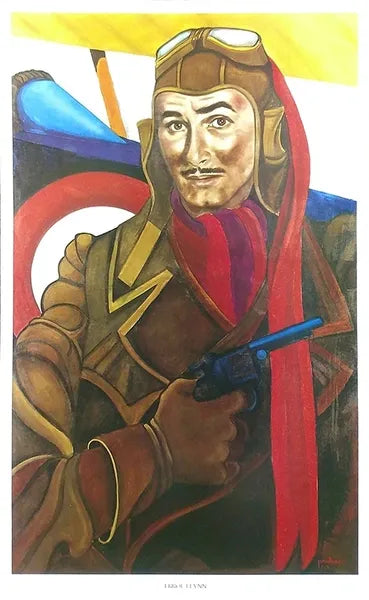 Errol Flynn by Ferdie Pacheco