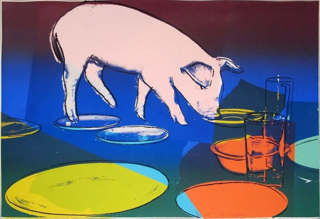 Fiesta Pig Fs II.184 by Andy Warhol