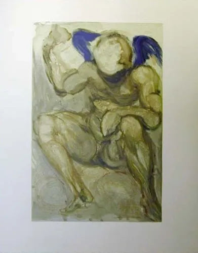 Purgatory Canto 15 by Salvador Dali