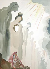 Purgatory Canto 13 by Salvador Dali