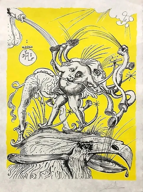 Pantagruel XIII by Salvador Dali