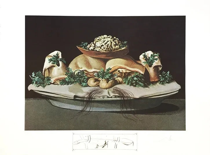 Les Suprenes De Maillaise Liliputiens by Salvador Dali