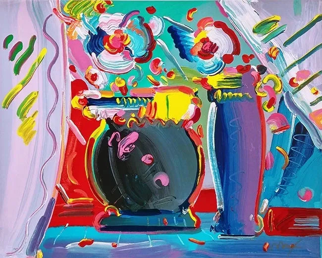 Flower Blossom III by Peter Max