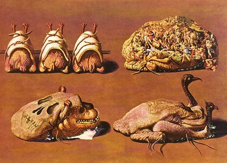 Les Caprices Pinces Princiers by Salvador Dali