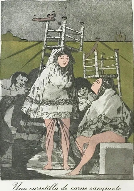 Les Caprices De Goya by Salvador Dali