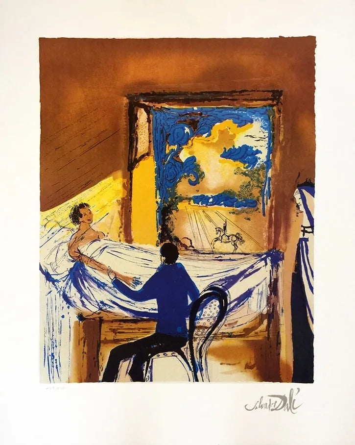 La Lutte Contre Le Mal by Dali by Salvador Dali