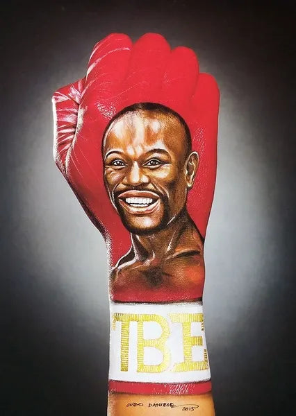 Floyd Mayweather by Guido Daniele