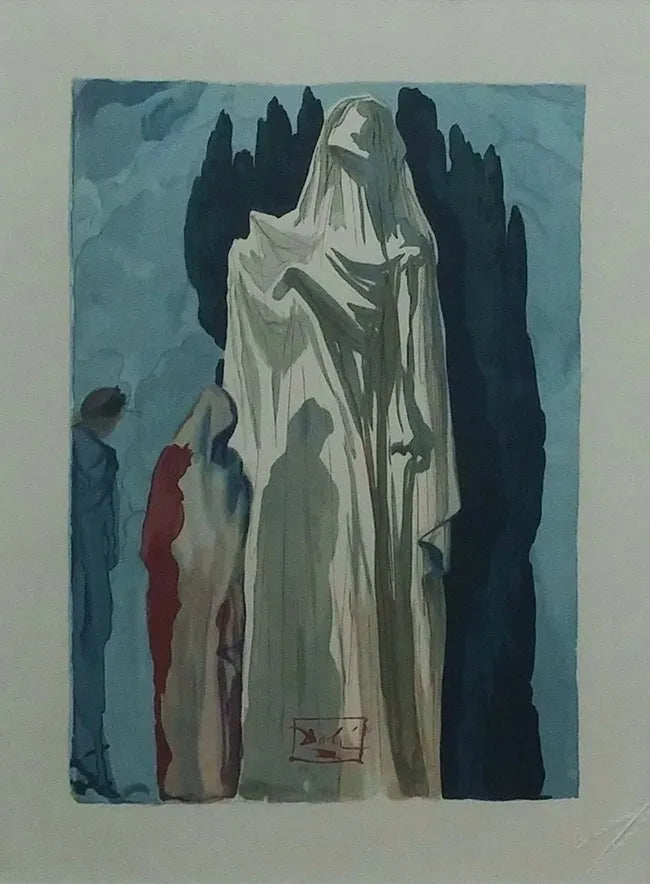 Hell Canto 10 by Salvador Dali