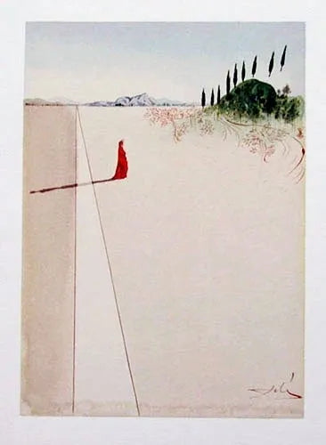 Hell Canto 1 by Salvador Dali