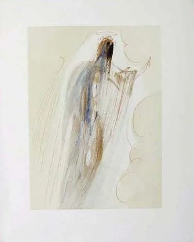 Heaven Canto 30 by Salvador Dali