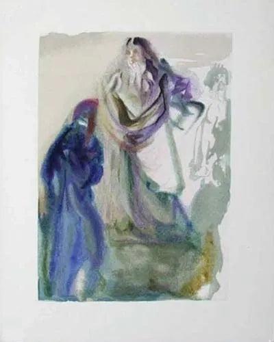 Heaven Canto 27 by Salvador Dali