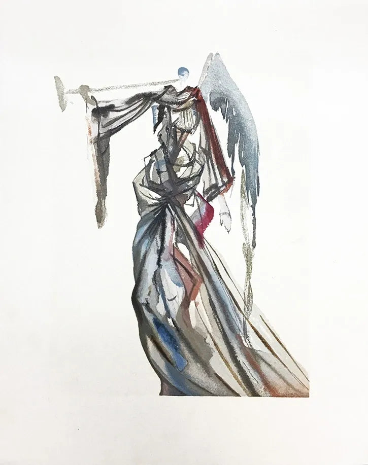 Heaven Canto 10 by Salvador Dali