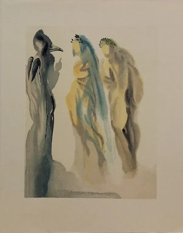 Heaven Canto 9 by Salvador Dali