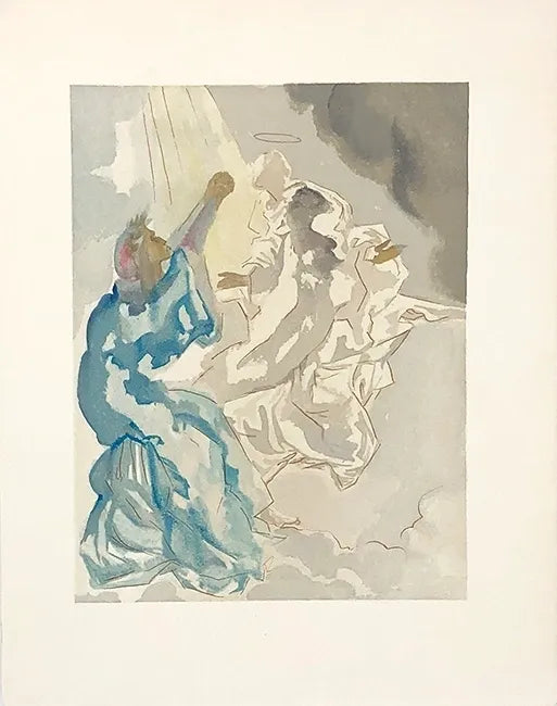 Heaven Canto 5 by Salvador Dali
