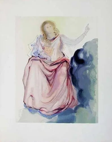 Heaven Canto 4 by Salvador Dali
