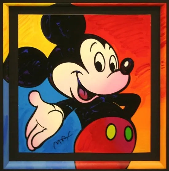 Mickey Mouse (serigraph) by Peter Max