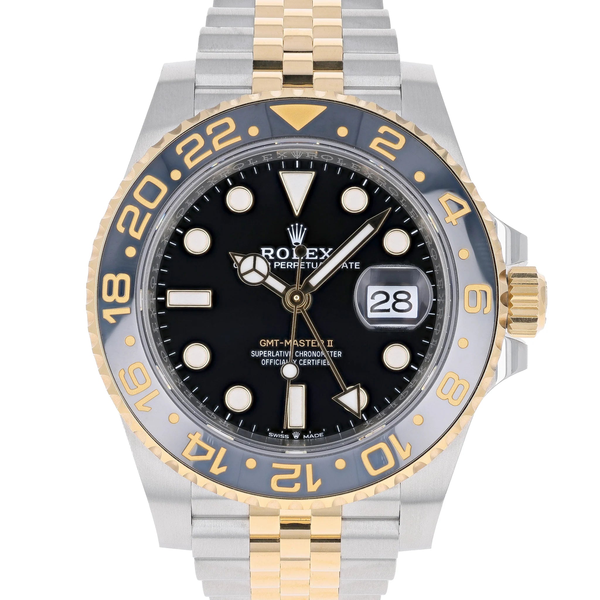 Rolex GMT-Master II 126713GRNR NEW 2025  Gold & Steel Jubilee 40 mm