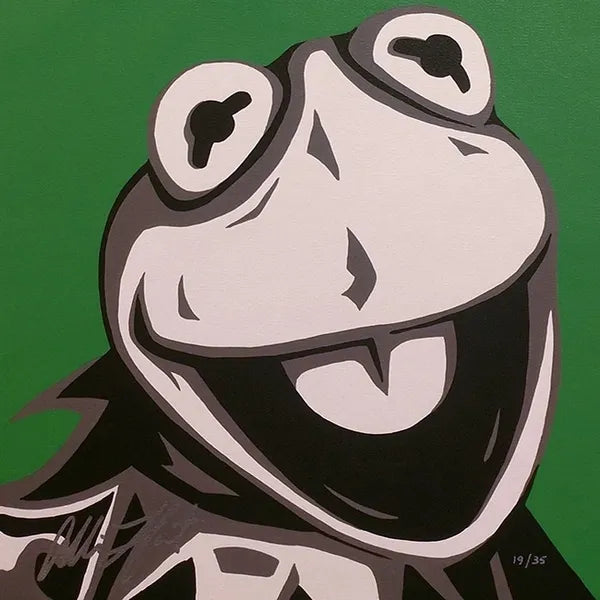 Muppets Quad: Kermit the Frog by Allison Lefcort