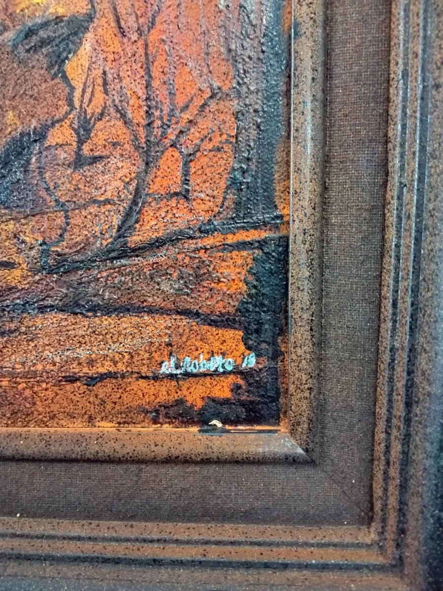 Autumn Wasteland Yawn by El Roberto