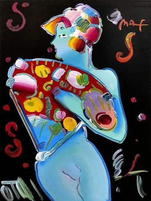 Nude Fan Dancer Ver. III #6 by Peter Max
