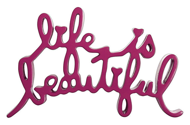 Mr. Brainwash Life Is Beautiful (Pink)