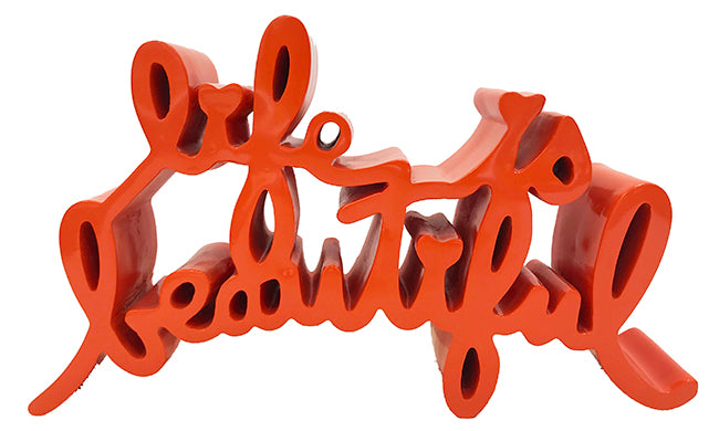 Mr. Brainwash Life Is Beautiful (Orange)