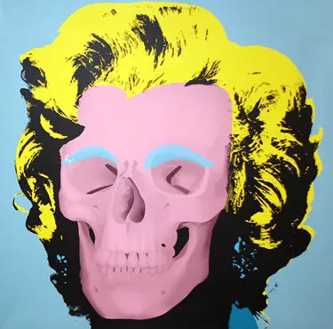 Marilyn Contemporary (Blue) by Heidi Popovic