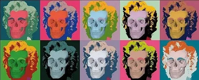 Marilyn Contemporary Portfolio Of 10 by Heidi Popovic