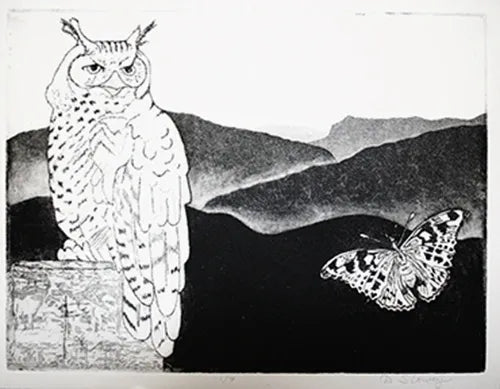 Night Watch (Owl) by Debbie Slowey