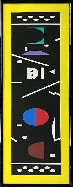 Untitled (Yellow) by Yaacov Agam