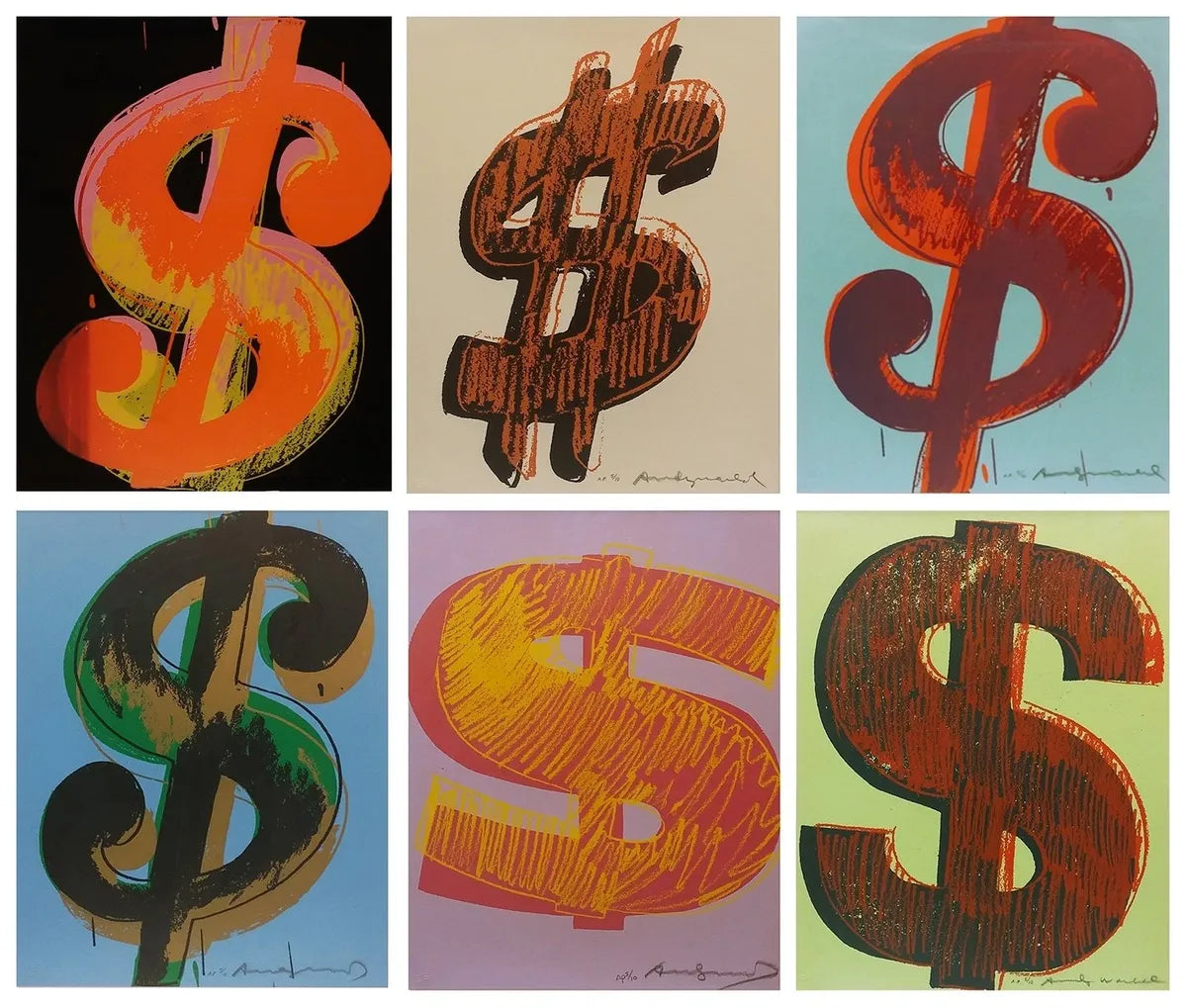 $ (1) FS II.274-279 by Andy Warhol