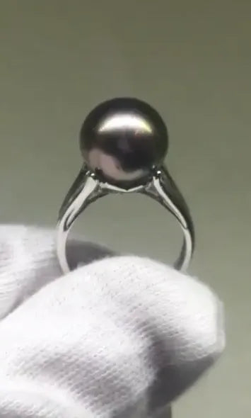 12mm Tahitian Pearl Ring #J0382