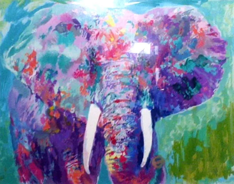 Charging Bull by Leroy Neiman