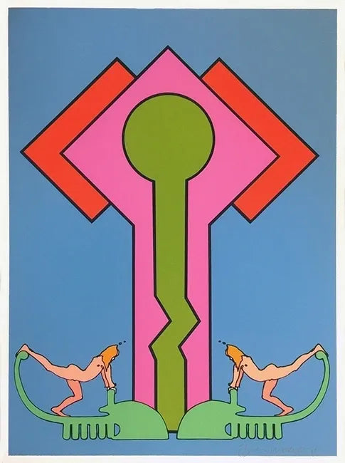 Colossus II by Peter Max