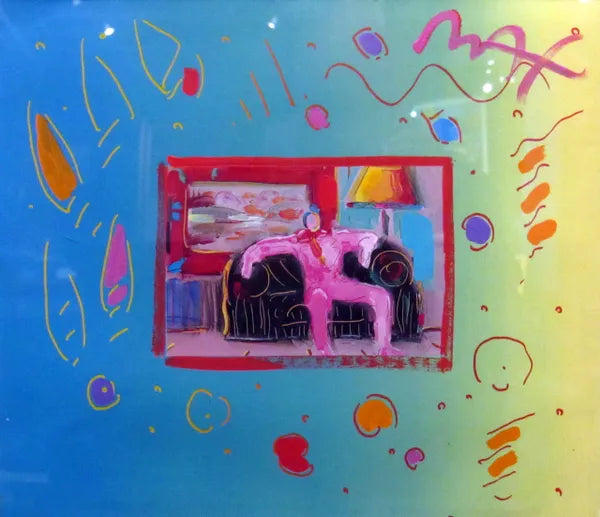 Couch Man by Peter Max