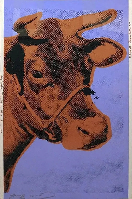 Cow Fs II.12A by Andy Warhol